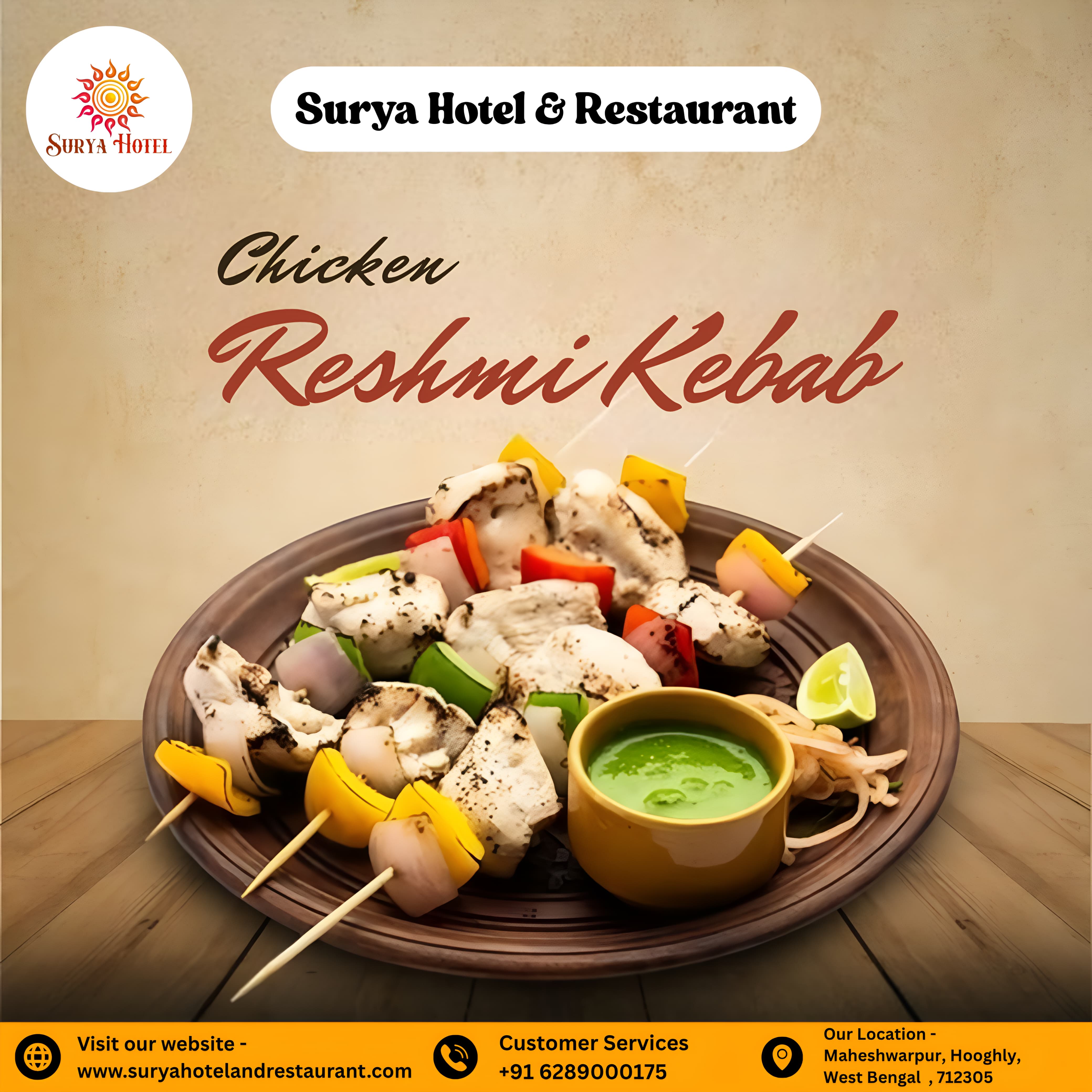 Checken Reshmi Kabab